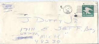 Letter 1 - 1985