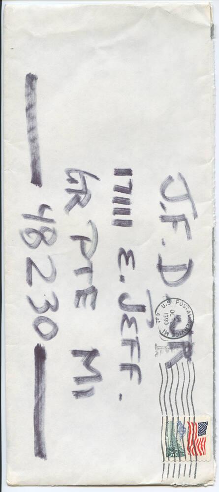 Letter 1 - 1990