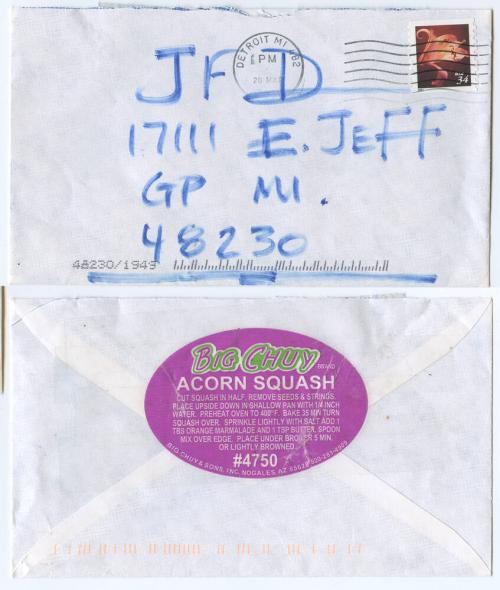 Letter 126 - 2001