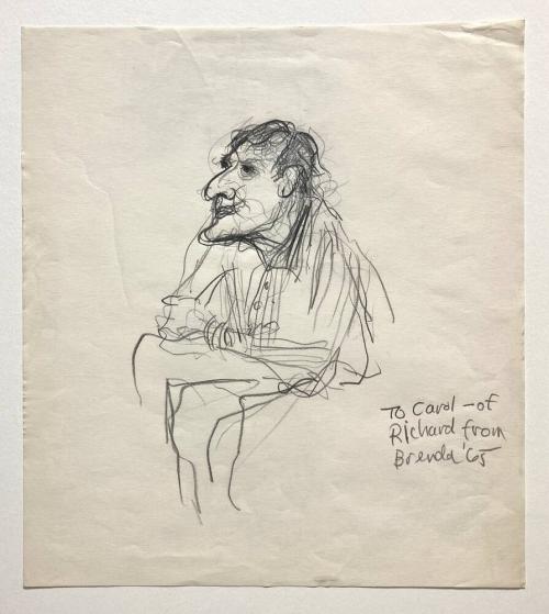 Untitled (Seated man)