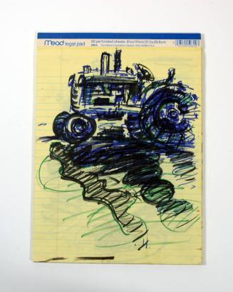 Untitled (Tractor notepad)