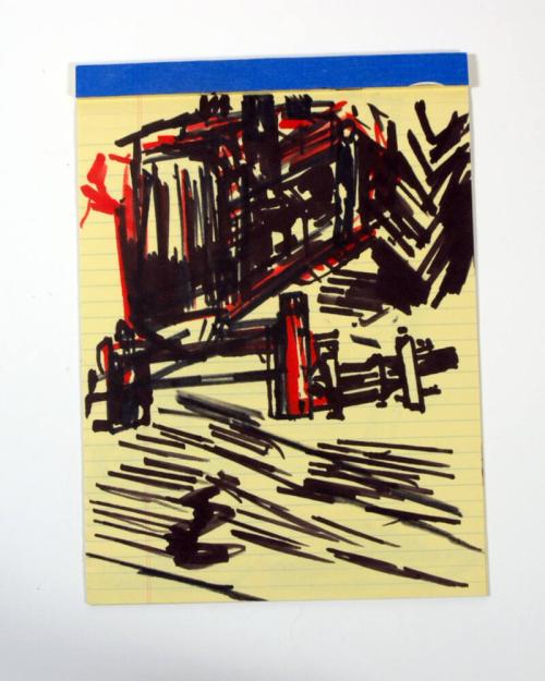 Untitled (Tractor notepad)