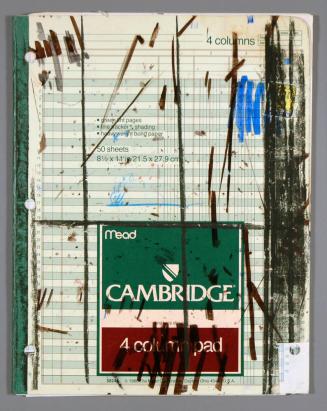 Untitled (Cambridge notebook)