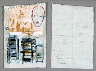 Untitled (Cambridge notepad collage)