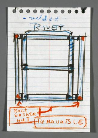 Untitled (Stuart Hall notepad drawing)