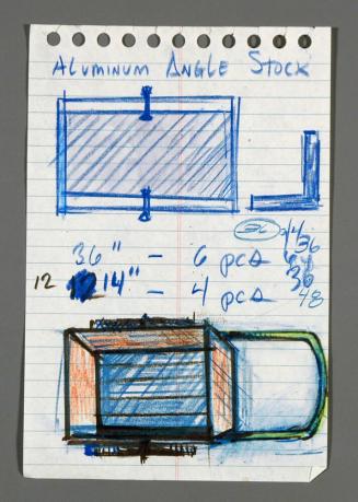 Untitled (Stuart Hall notepad drawing)