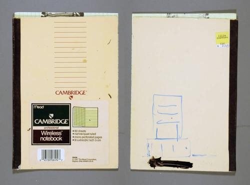 Untitled (Cambridge notebook)