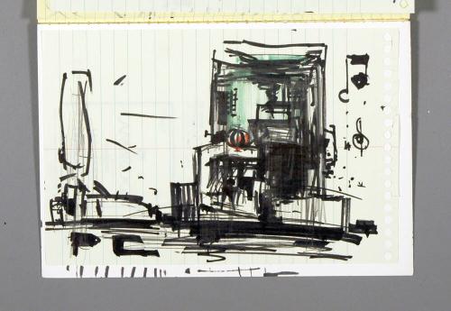 Untitled (Cambridge notebook drawing)