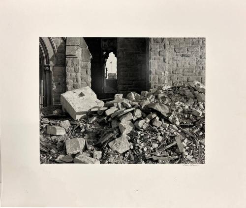 Woodward Avenue Baptist Church, Destroyed by Fire, Detroit