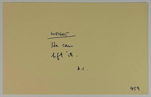 WEIGHT