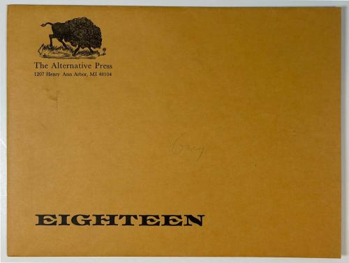 The Alternative Press Issue Number Eighteen Envelope