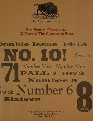 Art Poetry Melodrama: 20 Years of The Alternative Press