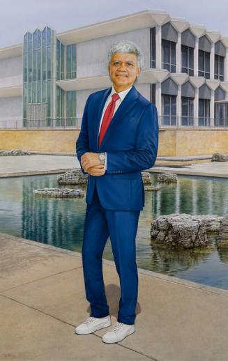 Portrait of President M. Roy Wilson