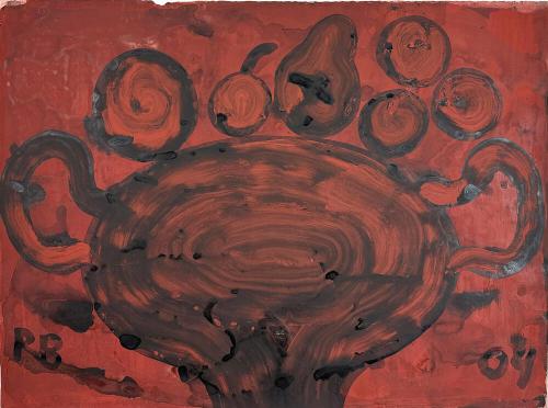 Rusted Bowl of Fruit