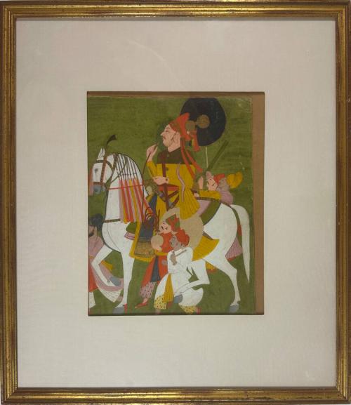 Untitled (Equestrian Scene)