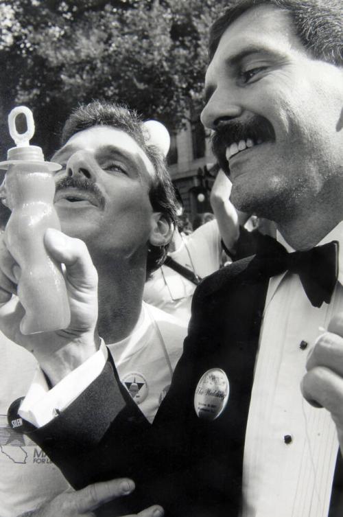 Wedding Ceremony, Second National LGBT March on Washington DC