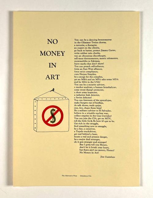 No Money in Art
