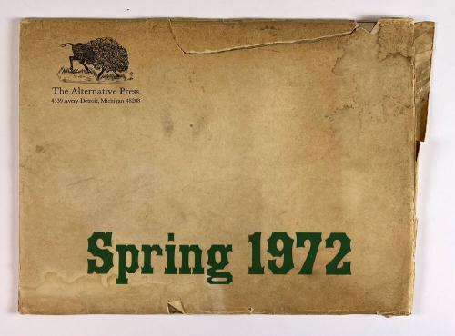 The Alternative Press Envelope Spring 1972
