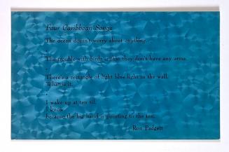 Four Caribbean Songs