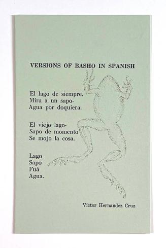 Versions of Basho in Spanish