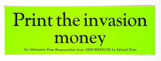 Print the invasion money