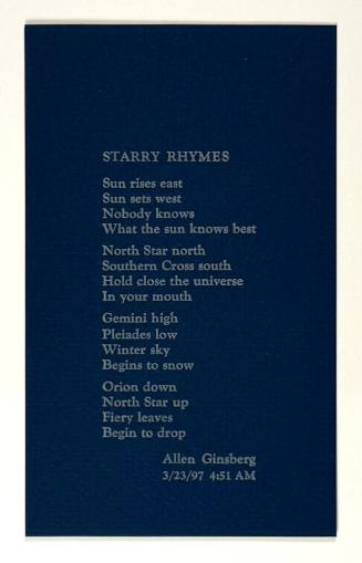 Starry Rhymes
