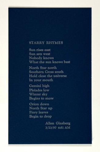 Starry Rhymes