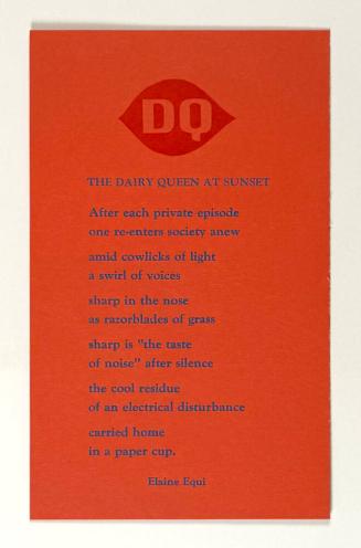 The Dairy Queen at Sunset