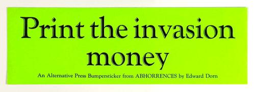 Print the invasion money