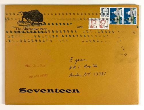 The Alternative Press Envelope Number 17