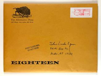 The Alternative Press Envelope  Number 18