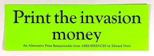 Print the invasion money