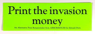 Print the invasion money