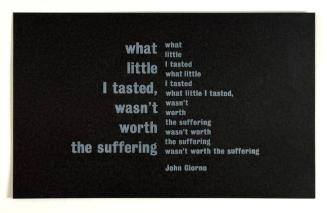 what little I tasted, wasn't worth the suffering