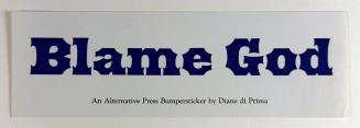 Blame God