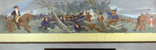 Study for Fallen Timbers Mural