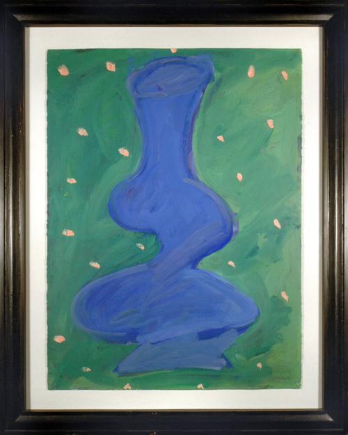 Untitled (Blue vase)