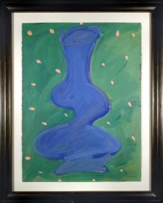 Untitled (Blue vase)